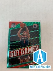 Bradley Beal 2019-20 Mosaic Got Game? Green Prizm Card #10